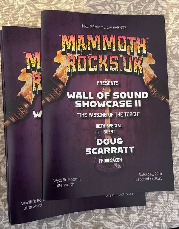Wall Of Sound Showcase II Event Program