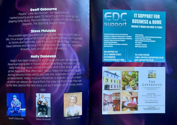 Wall Of Sound Showcase II Event Program - Image 3