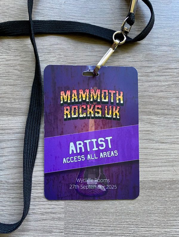 Wall Of Sound Showcase II Artist Backstage Pass